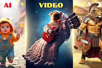 create ai video art in unique style using runway and midjourney