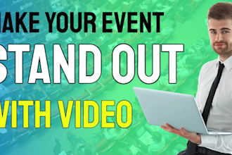 create an event promotional video to make you stand out