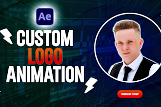 produce a custom logo animation