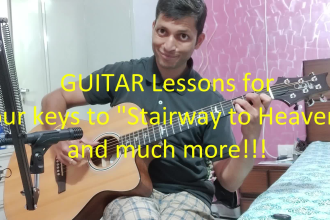 give you guitar lessons, theory and playing techniques