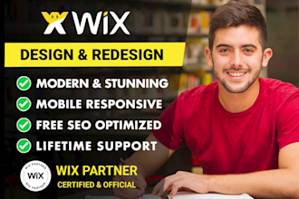 do wix website design, wix ecommerce website and wix redesign, wix SEO or GEO