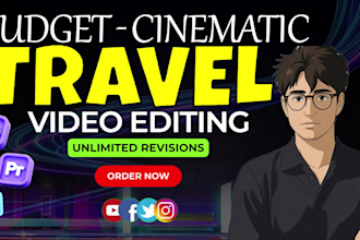edit professional travel video in budget