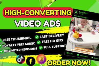 create dropshipping facebook video ads tik tok ads