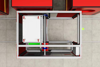create 3d industrial machinery animation, mechanical animation