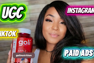 make ugc videos for tiktok, instagram or business