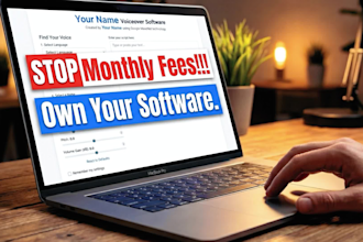 develop a youtube voiceover software with unlimited tts