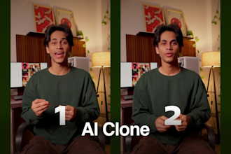 create your ai clone content for your social media