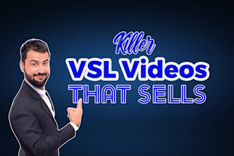 edit vsl video sales letter and ugc video that sell