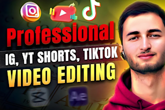 do professional instagram reels video editing