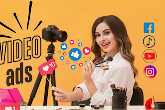 create stunning tiktok ad, facebook ad, or any video ads