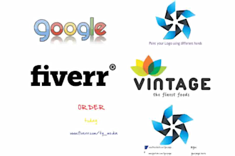make an intro, speed drawing your logo within 24 hours