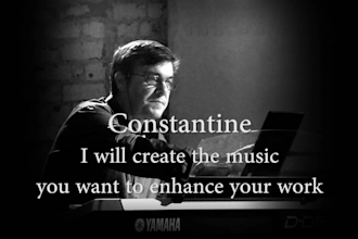 create the music you want to enhance your work