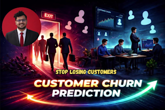 develop predictive ai model for churn prediction
