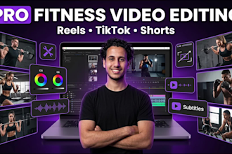 edit workout, gym, fitness videos