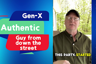create authentic scroll stopping genx male ugc videos