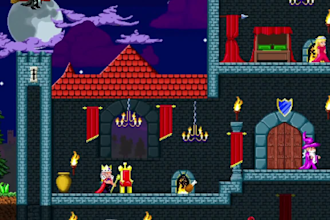 do 8bit, 16bit 2d pixel art animation background wallpaper, animated gif