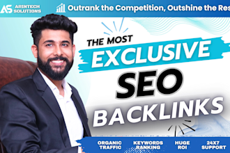do SEO backlinks link building service for website ranking and organic traffic