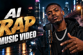 create 90s ai rap music video for your itunes music using higgsfield