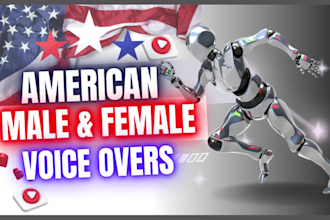 record a professional ai american male voice over
