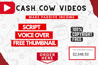 be your cash cow youtube automation expert and video maker