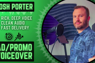 record a powerful, persuasive ad voiceover for your business