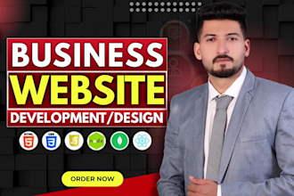 build full stack website, business website development