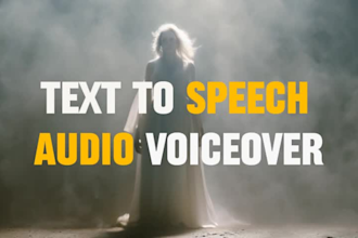 create text to speech audio in any voice style and language by ai
