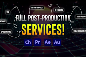 do video editing in after effects and premiere pro