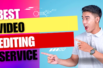 do professional video edit, youtube video editing