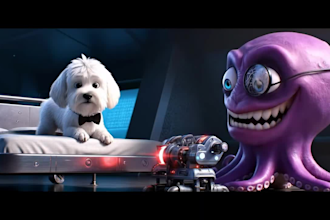 3d pixar style ai animation ai cartoon video ai storytelling ai video pixar 3d