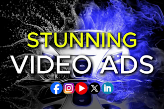 create a promo video ads for tik tok ads or facebook ads