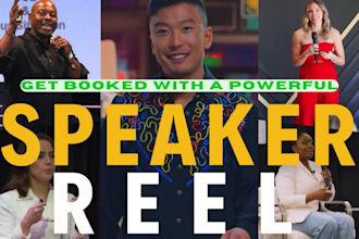 create and edit your speaker sizzle reel