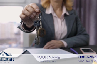 create a   real estate video promo and make it your own