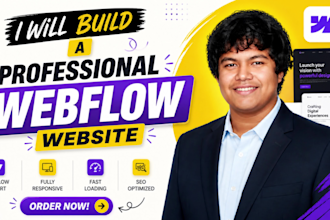 do webflow website, webflow website design and webflow developer