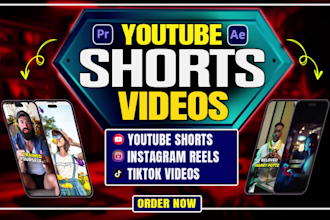 create custom trending youtube shorts videos, instagram reels and tiktok videos