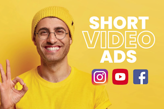 create commercial short video ads for your business or social media