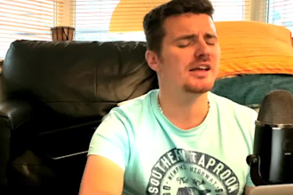 record powerful male british vocals for songs