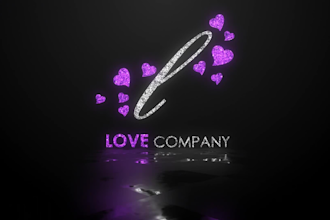 luxury diamond glitter logo video intro animation
