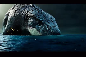 make a 4k cinematic ai movie trailer, ai movie and film using veo3