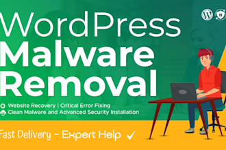 provide wordpress malware removal and security cleanup