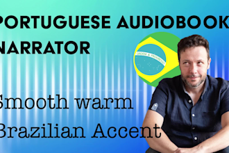 record captivating male audiobook narration