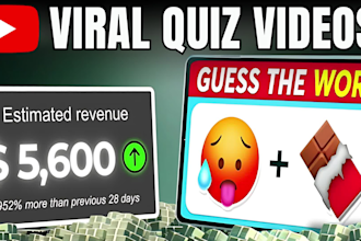 create viral quiz, trivia questions youtube videos