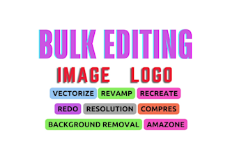 resize image and logo, vector, edit ,background removing