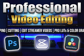 do video clipper twitch clipper podcast clips pro lut video edit, color grading
