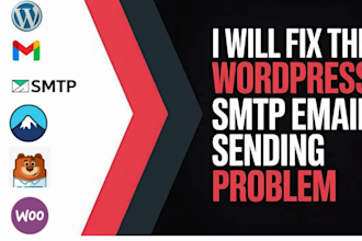 fix wordpress email not sending, SMTP and contact form issues