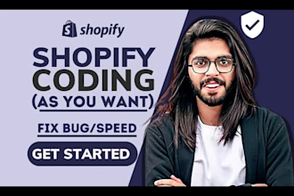 be shopify store speed optimization, coding, bug fixes and customization expert