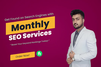 boost your keyword rankings with monthly SEO service