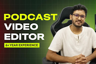 edit podcast video and podcast audio