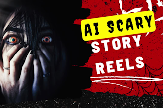 create ai horror story tiktok videos, instagram reels and youtube shorts