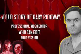 edit crime videos for your youtube with in 24 hours